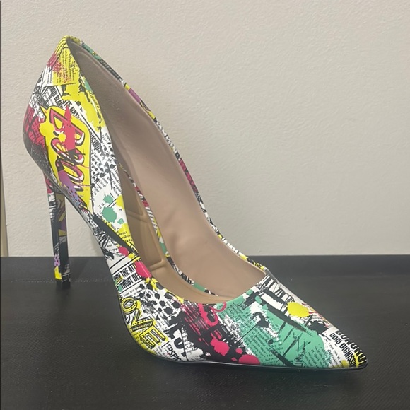 Women's Aldo Stessy 2.0 Printed Pointed-toe Stiletto Pump - Picture 1 of 6